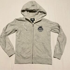 Roots Canada Womens Zip Up Hoodie Size XS Sweater